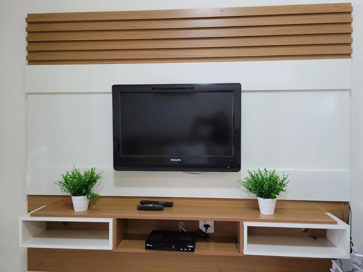 Apto Vista Mar Com 3 Quartos E Churrasqueira, 4 Min Praia 伊塔佩马 公寓