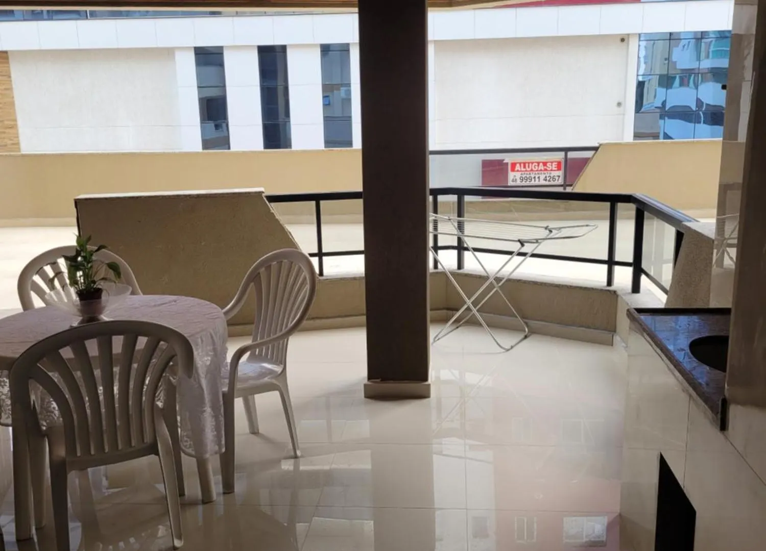 公寓 Apto Vista Mar Com 3 Quartos E Churrasqueira, 4 Min Praia 伊塔佩马